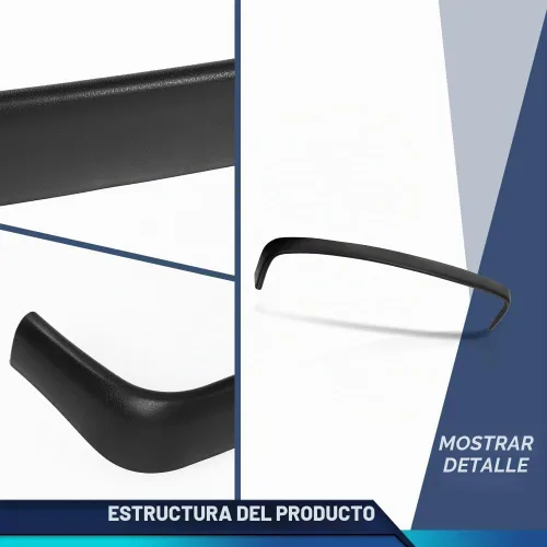 Vista 9 de PIT66 Bisel superior para salpicadero compatible con Toyota Pickup 1989, 1990, 1991, 1992, 1993, 1994 y 1995, color negro Bisel superior