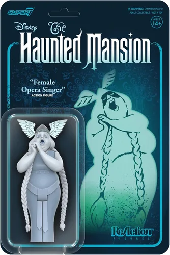 Vista 5 de Super7 Haunted Mansion Caretaker - Figura de reacción de 3.75 pulgadas, RE-HAUNW02-CTR-01