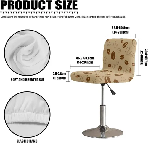 Vista 179 de American Eagle - Juego de 2 fundas para taburetes de bar para sillas de comedor, impermeables, antideslizantes, tamaño universal