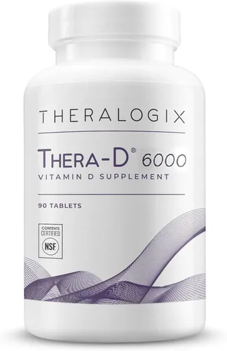 Vista 7 de Theralogix Thera-D 2000 Suplemento de vitamina D - 2,000 UI (50 mcg) Tabletas de vitamina D3 - Suministro para 180 días - Suplemento de apoyo