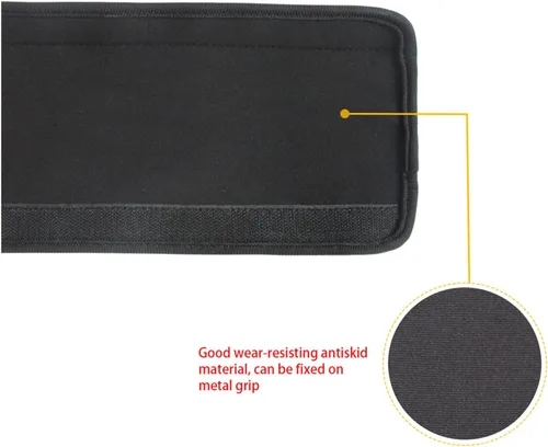 Vista 4 de Horeset Fundas para manija de puerta de refrigerador con estampado de bandera estadounidense, lavable, antideslizante, protector de US Flag