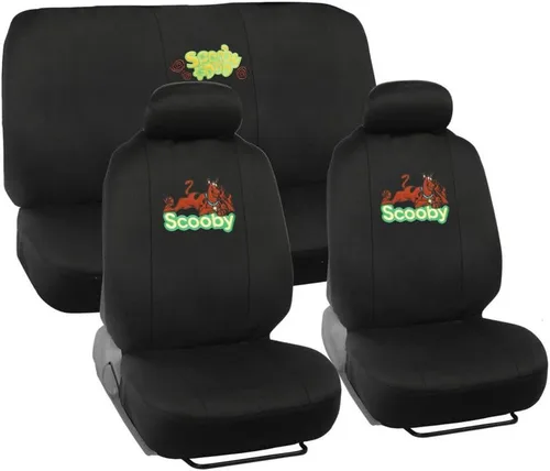 Vista 13 de BDK Warner Bros DC Comics Batman - Fundas de asiento delantero y almohadillas para cinturón de seguridad, ajuste universal para camiones, SUV