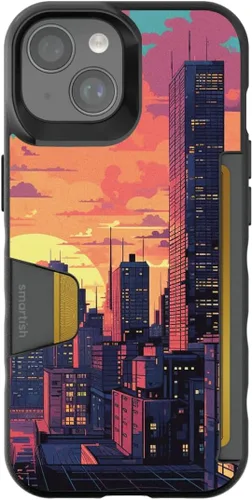 Vista 27 de Smartish - City Height - Funda delgada para iPhone 13, Gripmunk [ligera + protectora], cubierta fina - Compatible con iPhone 13