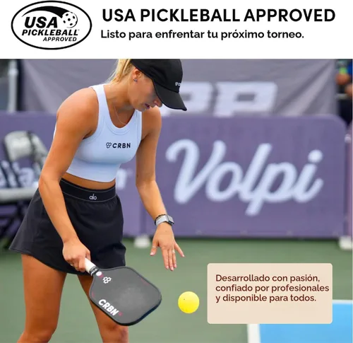 Vista 7 de CRBN Pickleball - X Series Power Paddle CRBN3X