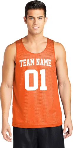 Vista 8 de Custom Basketball Jersey Youth Sizes Add Your Team, Name, & Number Unisex