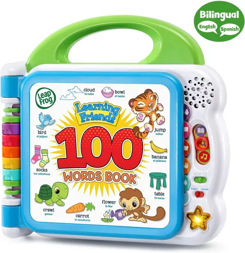 Vista 2 de LeapFrog - Juego de libros de 100 palabras y 100 animales (embalaje libre de frustración)