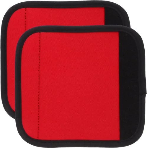 Vista 2 de SUPVOX Paquete de 2 almohadillas portátiles para pesas, almohadillas de agarre antideslizantes para barras horizontales, mancuernas y pesas, cómoda