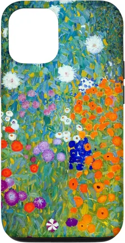 Vista 28 de Gustav Klimt Flower Garden Case for iPhone 16