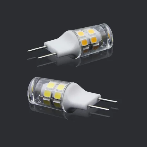 Vista 4 de Bombilla LED G8, 3 W (equivalente a halógeno de 20 W-25 W), base bi-pin G8 GY8.6, para iluminación de cocina debajo del mostrador, luz debajo