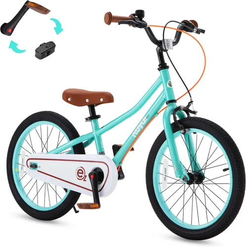 Vista 11 de RoyalBaby - Bicicleta para niños, Terra EZ, bicicleta convertible de equilibrio a pedal, 14, 16 y 18 pulgadas, fácil de aprender a equilibrar