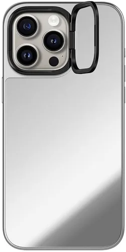 Vista 38 de CASETiFY Funda de espejo para iPhone Air [Reflejante/Compatible con Magsafe / Protección contra caídas de 4.9 pies de grado militar 1X] - Negro