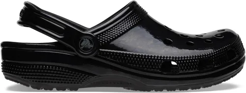 Vista 6 de Crocs Zuecos clásicos de alto brillo unisex para adultos