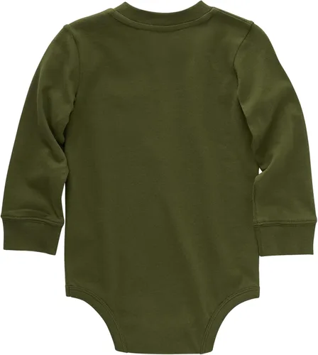 Vista 2 de Carhartt Unisex Baby Long-sleeve Pocket Bodysuit