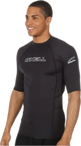 Vista 2 de O'Neill Basic Skins UPF 50+ - Camiseta de protección solar de manga corta para hombre Negro