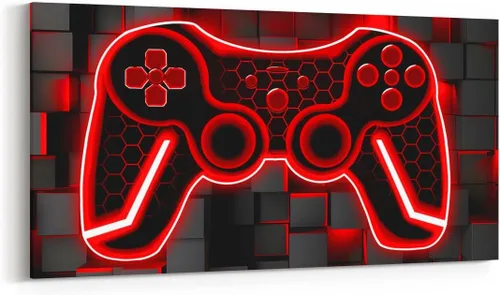 Vista 20 de Feelyou Lienzo decorativo para pared, control de juegos, oficina, pósteres para adultos, regalos de juegos, arte de pared para el baño, arte