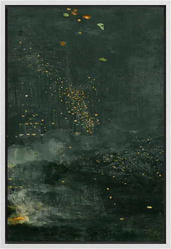 Vista 15 de SIGNFORD Lienzo enmarcado para pared, acuarela pastel, rosa, puesta de sol, nube, naturaleza, ilustraciones de área silvestre, arte moderno