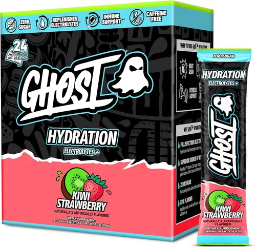 Vista 8 de GHOST Welch's Grape - Barras de hidratación, paquetes de polvo de electrolitos, mezcla instantánea de 24 bebidas sin azúcar, hidratación diaria sin
