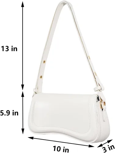 Vista 3 de Bolso de hombro, bolso de diseñador, bolso de sillín para mujer y niña