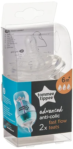 Vista 2 de Tommee Tippee Closer to Nature Advanced Comfort Teat Fast Flow