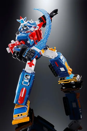 Vista 6 de TAMASHII NATIONS - Flota blindada Dairugger XV - GX-88 VOLTRON2 (Reedición) Figura coleccionable del alma de Chogokin