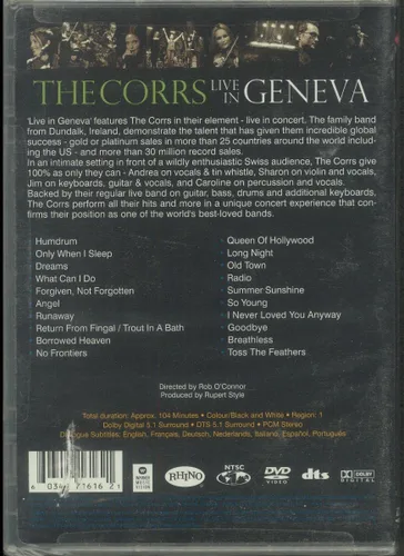 Vista 2 de The Corrs Live in Geneva
