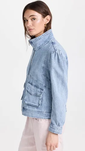 Vista 4 de Splendid Chaqueta Capri Denim para mujer