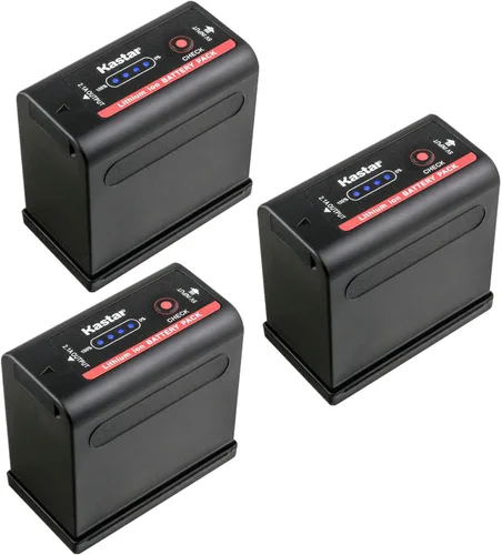 Vista 6 de Kastar Paquete de 1 batería BP-980GPRO de 7.4 V 8700 mAh de repuesto para Canon BP-980G PRO, BP-970 BP-970G BP-975, BP-945 BP-950 BP-955, BP-930