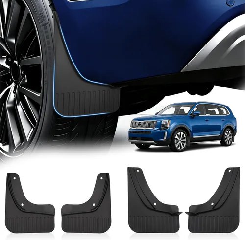 Vista 32 de Autorder Guardabarros y protectores contra salpicaduras para Kia K5 2021 2022 2023 2024 2025 Accesorios Aleta de guardabarros y aletas delanteras