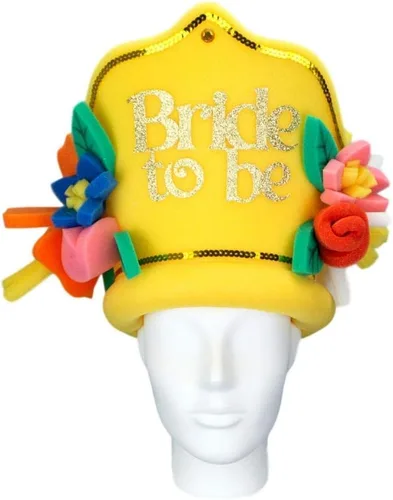 Vista 36 de Foam Party Hats: Feathers Princess Crown – Handmade Fancy Feather Crown for Weddings, Parties & Costumes