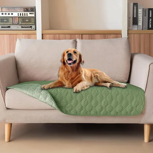 Vista 74 de gogobunny Manta para mascotas 3 veces más resistente, impermeable y a prueba de arañazos; protector de muebles reversible para perros y gatos, funda
