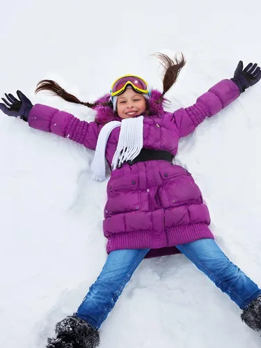 Vista 5 de 2 pares de guantes de esquí para niños guantes de invierno impermeables para nieve gruesos y cálidos guantes de snowboard para niños y niñas