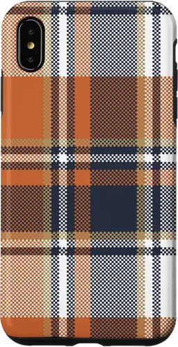 Vista 10 de Funda para iPhone 13 Pro, color azul marino, Halloween, otoño, calabazas