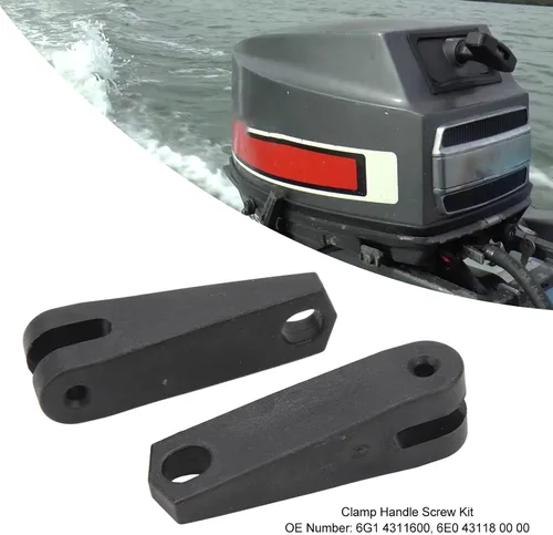 Vista 5 de Acouto Juego de mango de tornillo de abrazadera de motor fuera de borda 6G1-4311600 6E0-43118-00-00 Ahorradores para soporte de motor fuera de borda