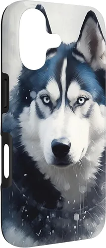 Vista 3 de Siberian Husky Funda para iPhone 17