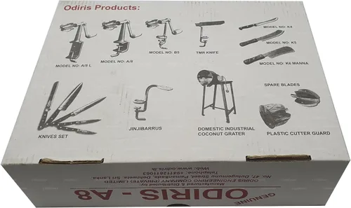Vista 3 de Odiris® Raspador de coco de acero inoxidable modelo A8