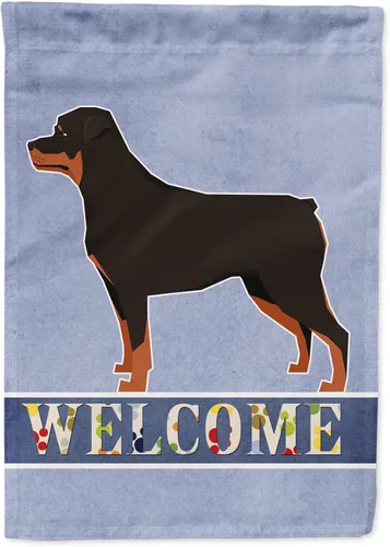 Vista 35 de Caroline's Treasures CK3704GF Bandera de jardín de bienvenida de Akita Shepherd Black and Tan - Bandera decorativa para patio exterior, patio
