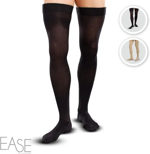 Vista 2 de Alivia los muslos opacos para hombre con compresión moderada (20-30mmHg)