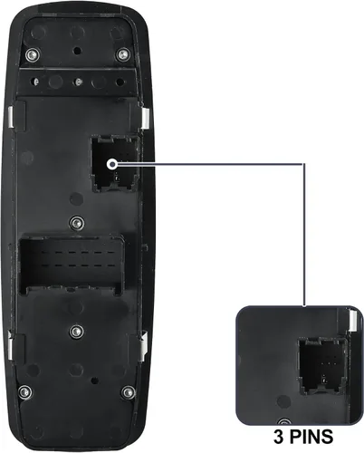 Vista 9 de X AUTOHAUX Interruptor eléctrico de la ventana eléctrica del lado del conductor delantero izquierdo para Volkswagen Routan 2009-2014 Reemplazar