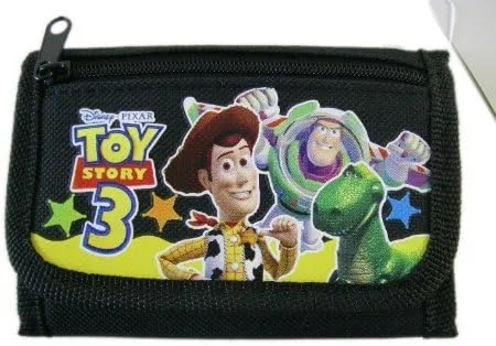 Vista 3 de Cartera triple de Toy Story negra