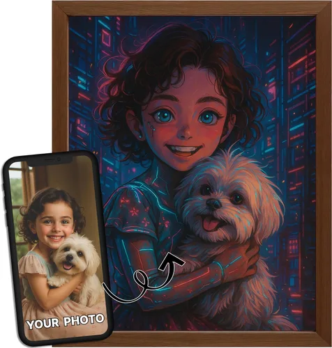 Vista 10 de Convierte tu foto en un retrato de estilo de dibujos animados 3D, obra de arte personalizada única, personaje personalizado de parejas, familia
