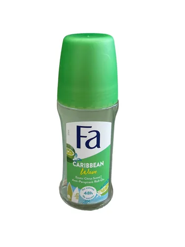 Vista 2 de Fa Desodorante de 1.7 onzas de limón caribeño roll-on (1.7 fl oz) (paquete de 3)
