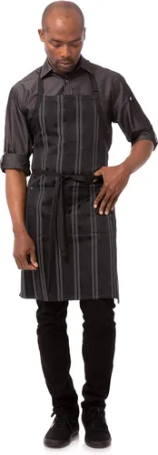Vista 2 de Chef Works Delantal Unisex Presidio Half Bistro