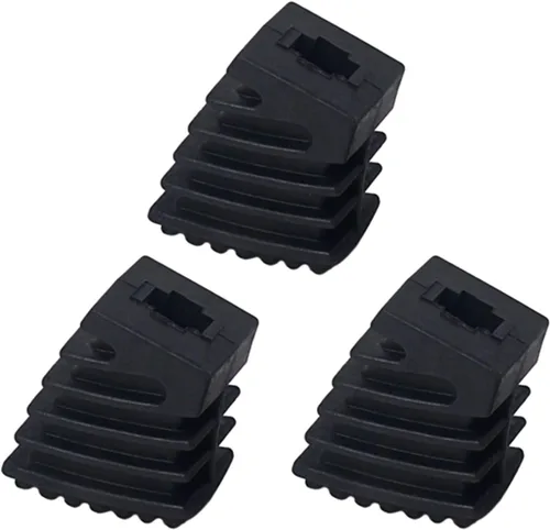 Vista 3 de 3pcs Drum Rack Stand Rubber Feet Leg Protectors Leg Kits for Percussion Rubber Hardware Parts