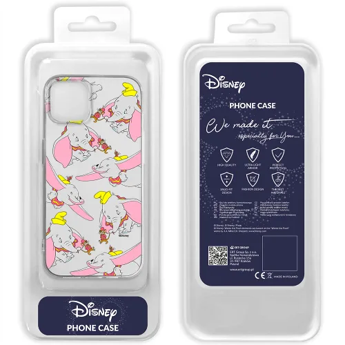 Vista 2 de ERT GROUP Funda para Apple iPhone 14 Plus, diseño original y oficial de Disney, adaptado de manera óptima a la forma del teléfono móvil