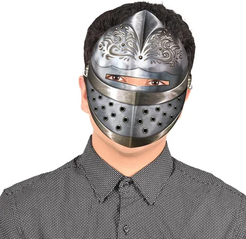 Vista 3 de Knight máscaras para fiestas (1 hilos) (4/paquete)