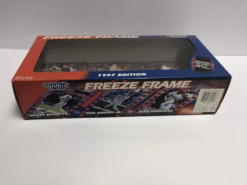 Vista 8 de Mike Piazza Los Angeles Dodgers FREEZE FRAME juego de figuras de acción 1997 SLU Edition
