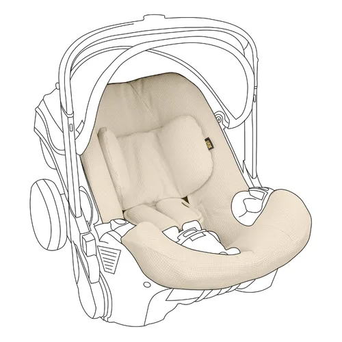 Vista 8 de UKJE Funda compatible con asiento de automóvil y cochecito Doona, cumple con la norma CPSC, protector de asiento de automóvil, forro de asiento