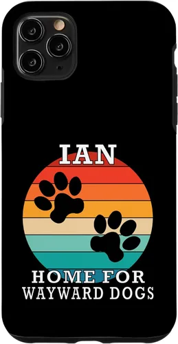 Vista 13 de Ian Home for Wayward Dogs Family Name Case for iPhone 17