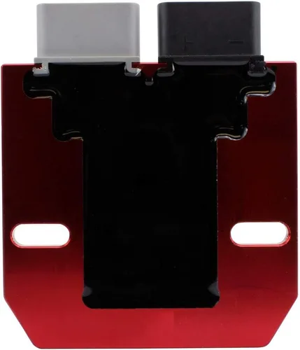 Vista 8 de RMSTATOR Aluminio mecanizado rojo. Mosfet Regulador para Yamaha Royal Star Venture 1300 V Star 110 SR 400 WR 250 YZF R6 600 YFZ R7 700