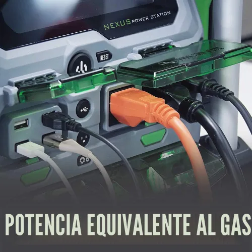 Vista 3 de EGO POWER+ Estación de energía portátil, 3000 W, alimentada por batería, generador inversor para el hogar y al aire libre, incluye (2)